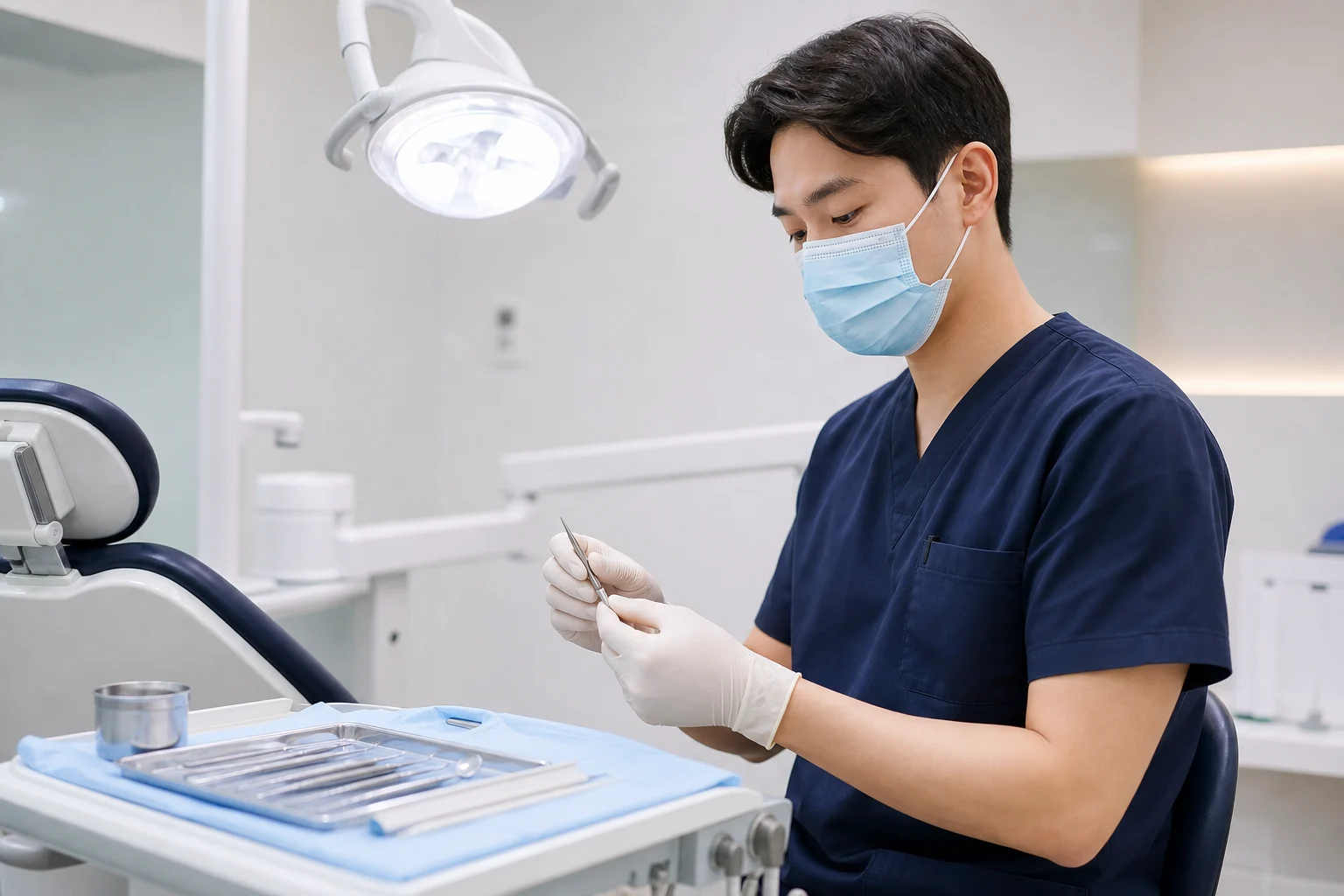 임플란트 2차 수술 과정 상담과 확인 과정